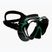 TUSA Paragon S Mask μάσκα κατάδυσης μαύρη-πράσινη M-1007