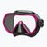 TUSA Ino ροζ/μαύρη μάσκα κατάδυσης με αναπνευστήρα