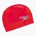 Speedo Plain Moulded κόκκινο παιδικό καπέλο κολύμβησης 8-709900004