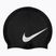 Nike Big Swoosh καπέλο για κολύμπι μαύρο NESS8163-001