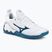 Ανδρικά παπούτσια βόλεϊ Mizuno Wave Luminous 2 λευκό/μπλε/ασημί