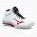 Ανδρικά παπούτσια βόλεϊ Mizuno Wave Voltage 2 Mid white/salsa/black