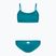 Γυναικείο διμερές μαγιό Nike Essential Sports Bikini γαλάζιο NESSA211-345
