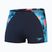 Ανδρικό μποξεράκι κολύμβησης Speedo Endurance+ MAX Splice Aquashort true navy/picton blue/siren red