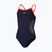 Παιδικό ολόσωμο μαγιό κολύμβησης Speedo Platisol Placement Thinstrap Muscleback true navy/siren red/picton