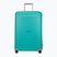 Ταξιδιωτική βαλίτσα Samsonite S'cure Spinner 102 l aqua blue