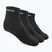 FZ Forza Comfort Short κάλτσες 3 ζευγάρια μαύρες