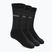 FZ Forza Classic κάλτσες 3 ζευγάρια μαύρες