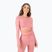 Γυναικεία μακρυμάνικη μπλούζα MITARE Push Up Max Crop Top ροζ K084