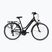 Γυναικείο ποδήλατο πεζοπορίας Romet Gazela μαύρο-κίτρινο R23A-TRE-28-19-2869A