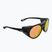 Γυαλιά ηλίου GOG Manaslu ματ μαύρο / γκρι / πολυχρωματικό κόκκινο E495-2