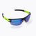 Γυαλιά ποδηλασίας GOG Steno ματ μαύρο/πράσινο/πολυχρωματικό λευκό-μπλε E540-2