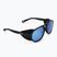Γυαλιά ηλίου GOG Nanga μαύρο ματ / πολυχρωματικό λευκό-μπλε E410-2P