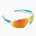 Rudy Project Deltabeat λευκό σμαραγδένιο ματ / πορτοκαλί γυαλιά ηλίου με πολλαπλά λέιζερ SP7440580000