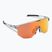 Bliz Hero S3 διαφανές σκούρο γκρι/καφέ κόκκινο γυαλιά πολλαπλών ποδηλάτων