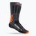 X-Socks Trek X Merino grey duo melange/x-orange/μαύρες κάλτσες trekking