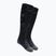 X-Socks Ski Silk Merino 4.0 μαύρες/σκούρο γκρι κάλτσες μελανζέ