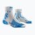 Ανδρικές κάλτσες τρεξίματος X-Socks Run Speed Two 4.0 pearl grey/invent blue