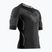 Ανδρικό X-Bionic Twyce Race SS πουκάμισο για τρέξιμο μαύρο/ανθρακί