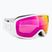 Γυναικεία γυαλιά σκι Giro Millie λευκό core light/ζωντανό ροζ