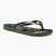 Ανδρικές σαγιονάρες Havaianas Top Camu green olive / black