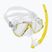 Σετ κατάδυσης Mares Zephir μάσκα + αναπνευστήρας κίτρινο/άχρωμο 411769