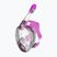 SEAC Libera ροζ transp./ροζ παιδική μάσκα προσώπου για κολύμβηση με αναπνευστήρα