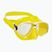 Cressi Marea κίτρινη μάσκα κατάδυσης με αναπνευστήρα DN282010