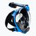 Cressi Duke Dry full face μάσκα για κατάδυση με αναπνευστήρα μαύρο και μπλε XDT005020