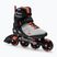 Γυναικεία πατίνια Rollerblade Macroblade 80 γκρι-πορτοκαλί 07100700 R50 roller skates