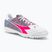 Ανδρικά ποδοσφαιρικά παπούτσια Diadora Brasil Elite Veloce GR TFR λευκό/ροζ φλούο/μπλε φλούο