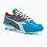 Ανδρικά ποδοσφαιρικά παπούτσια Diadora Brasil Elite Veloce GR ITA LPX μπλε φλούο/λευκό/πορτοκαλί