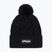 Oakley Harper Pom Beanie μαύρο/λευκό λογότυπο χειμερινό καπέλο