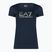 Γυναικεία μπλούζα EA7 Emporio Armani Train Shiny navy blue/logo light gold