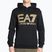 Ανδρικό φούτερ EA7 Emporio Armani Train Logo Series Oversize Logo Hoodie Coft black