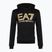 Ανδρικό EA7 Emporio Armani Train Logo Series Oversize Logo Hoodie Coft μαύρο