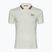 Ανδρικό EA7 Emporio Armani Golf Pro Polo Check silver birch T-shirt