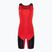 Γυναικεία ολόσωμη φόρμα Nike Weightlifting Singlet scarlet/black