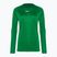 Nike Dri-FIT Park First Layer LS πευκοπράσινο/λευκό γυναικείο μακρυμάνικο θερμικό μανίκι