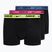 Ανδρικό μποξεράκι Nike Everyday Cotton Stretch Trunk 3 ζεύγη black/blue/fuchsia/orange