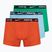 Ανδρικά μποξεράκια Nike Everyday Cotton Stretch Trunk boxer shorts 3 ζευγάρια κόκκινο/μπλε/πράσινο του γηπέδου