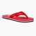 Tommy Hilfiger γυναικεία σανδάλια Global Stripes Flat Beach Sandal άγριο κόκκινο