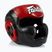 Κράνος πυγμαχίας Fairtex Diagonal Vision Sparring Headguard - Full Head Coverage black/red