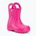 Crocs Handle Rain Boot Παιδικό καραμελένιο ροζ καλσόν