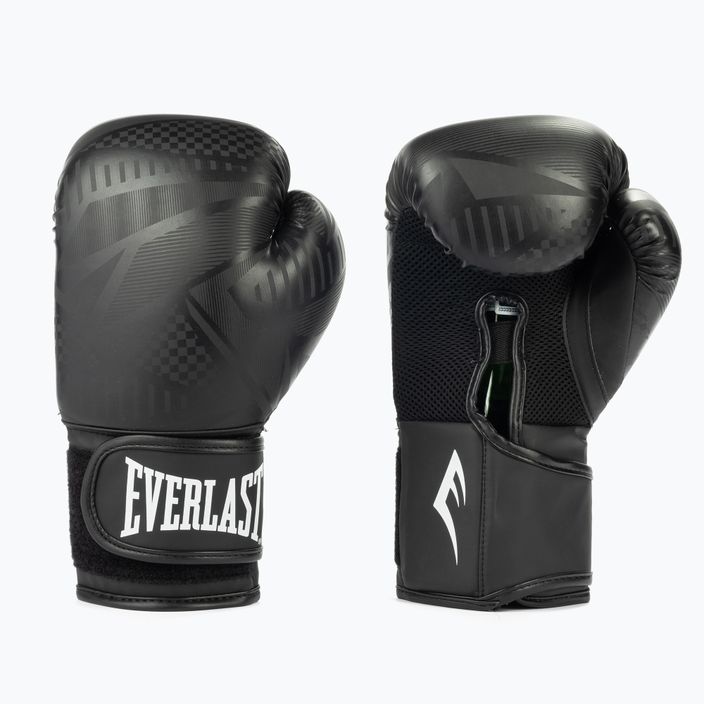 Everlast Spark ανδρικά γάντια πυγμαχίας μαύρα EV2150 3
