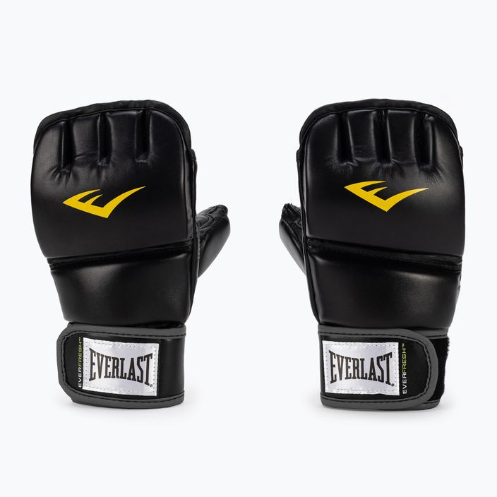 Ανδρικά γάντια grappling με αντίχειρα Everlast MMA Gloves μαύρο EV7562