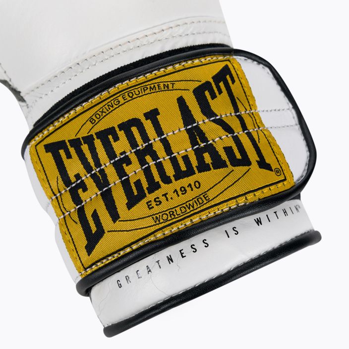 Everlast Boxing Gloves 1910 Classic Pro λευκό EV1910 5