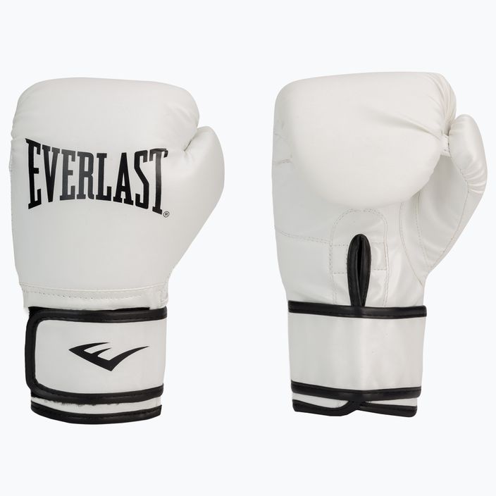 Everlast Core 4 λευκά γάντια πυγμαχίας EV2100 3