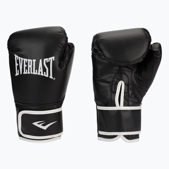 Everlast Core 2 γάντια πυγμαχίας μαύρα EV2100 3