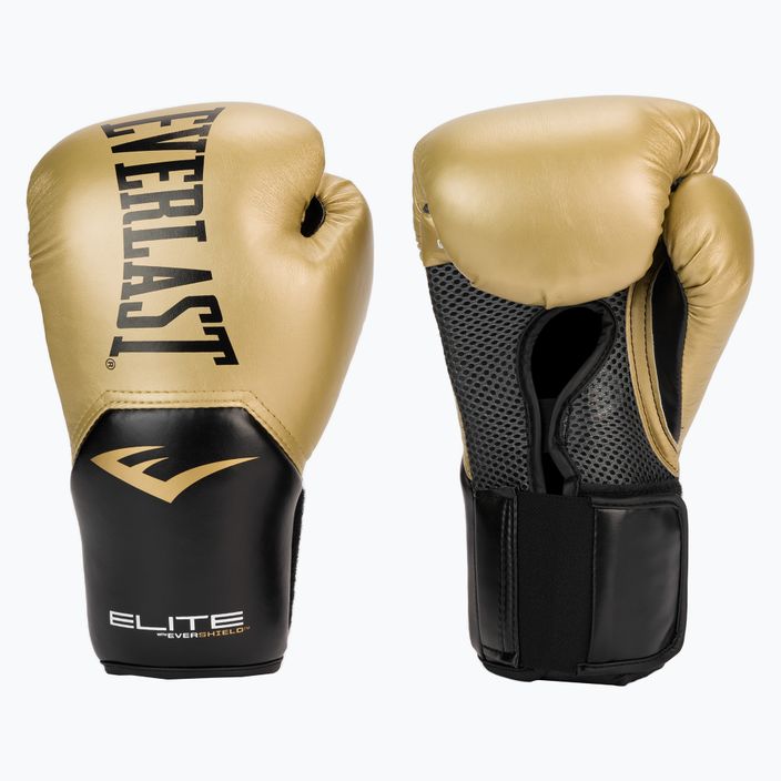 Everlast Pro Style Elite 2 χρυσά γάντια πυγμαχίας EV2500 3